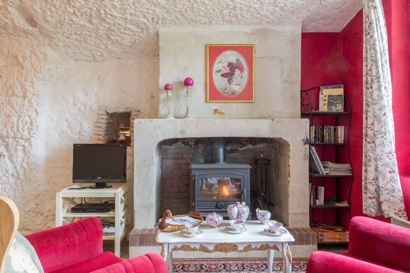 Gîte Troglodytique du Vigneron, gîte troglodyte à Noizay