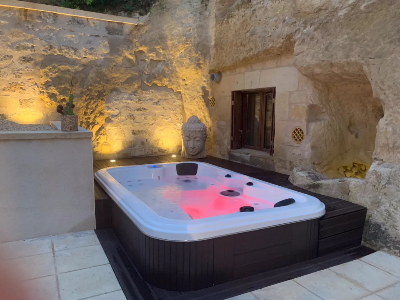 La Réserve Stanislas, suite troglodyte à Cravant-les-Côteaux