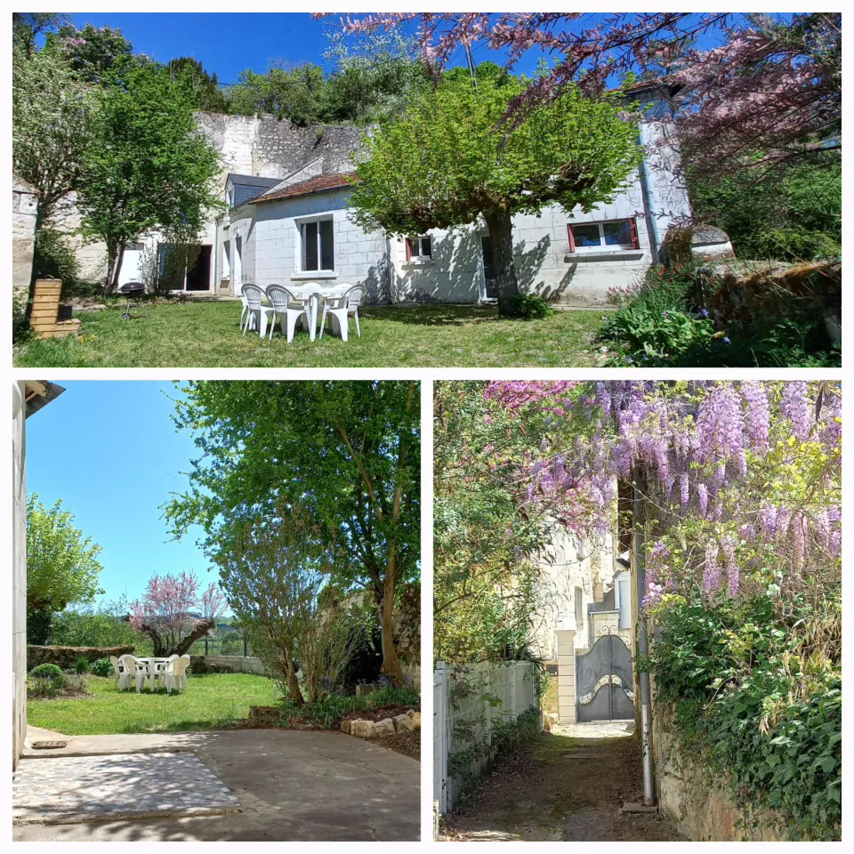 La Troglo aux Oiseaux, maison semi-troglodyte à Montrichard Val de Cher