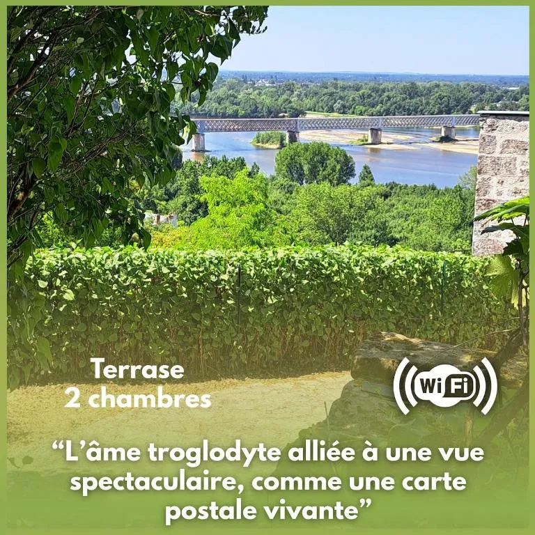 Le Chant du Troglodyte, maison semi-troglodyte à Saumur