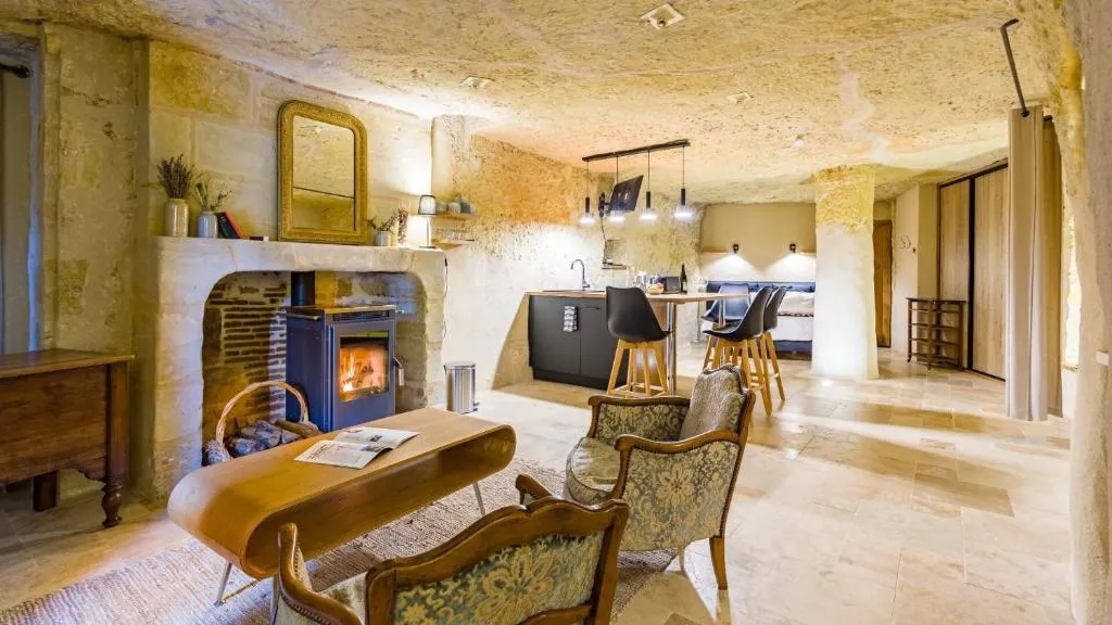 Le Clos Baudoin, chambre d'hôtes troglodyte à Vouvray