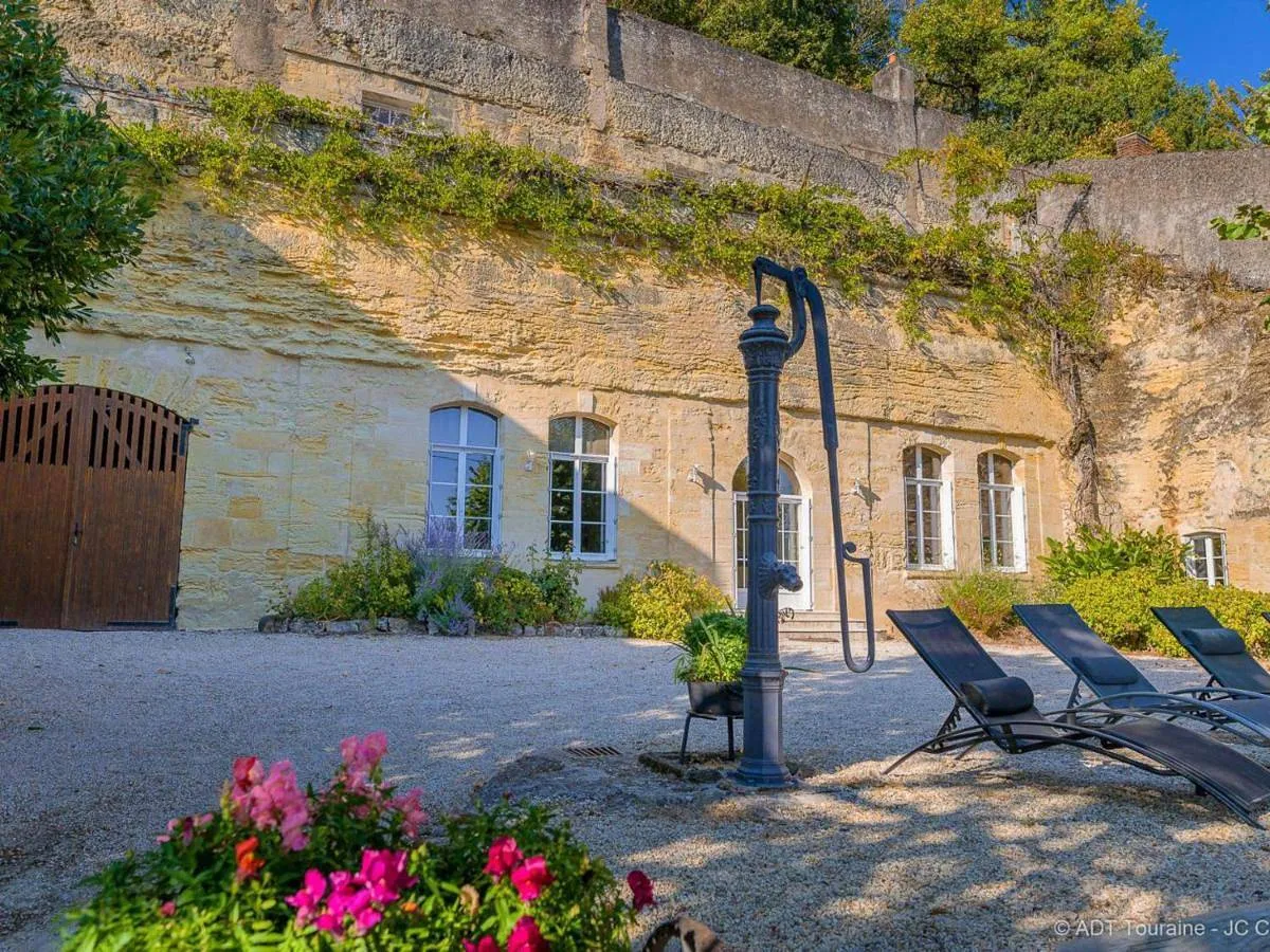 Maison troglodyte de Vouvray, gîte troglodyte à Vouvray
