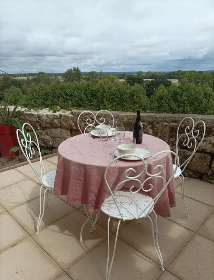 Maison troglodyte vue sur Loire à Montsoreau, photo 3