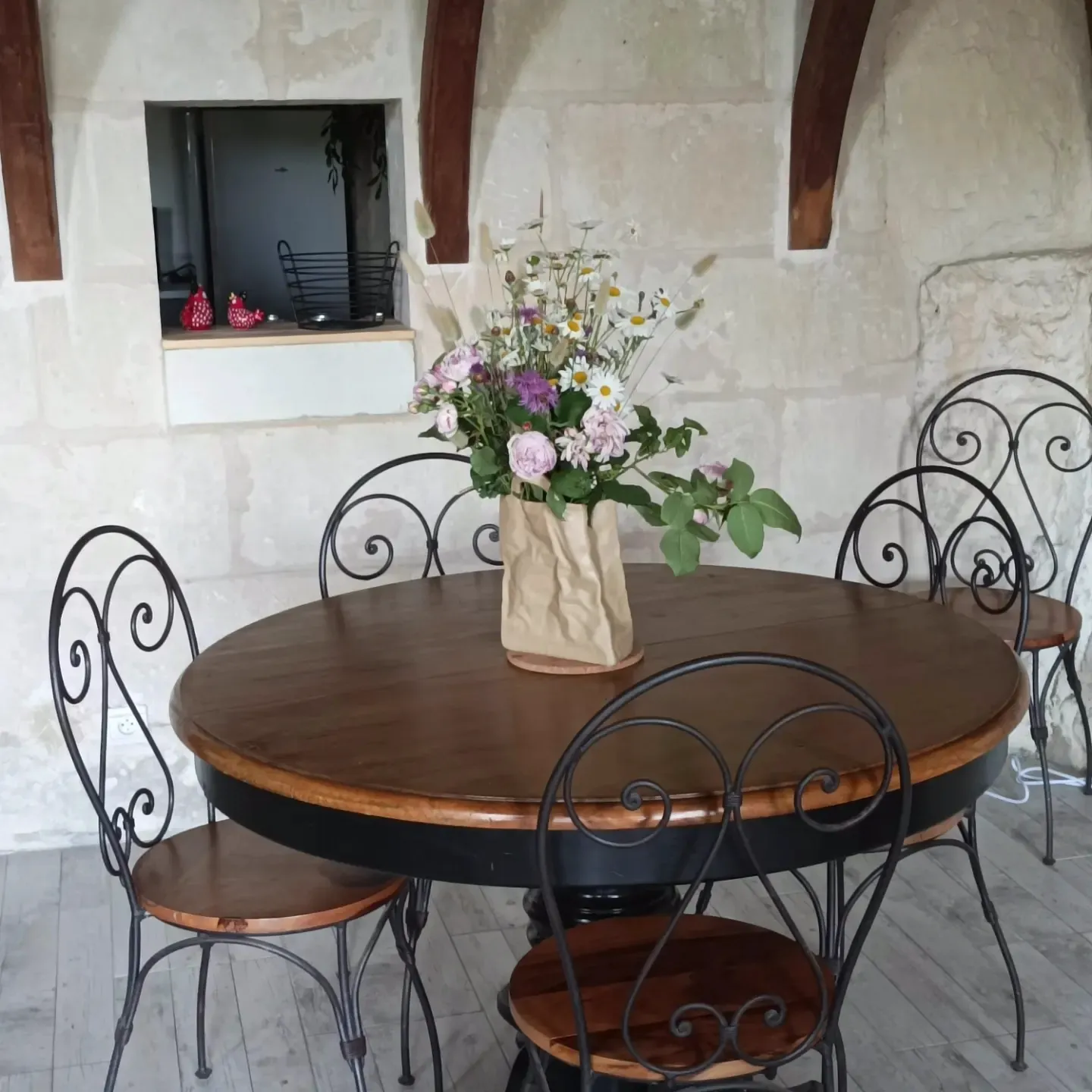 Maison troglodyte vue sur Loire à Montsoreau, photo 4
