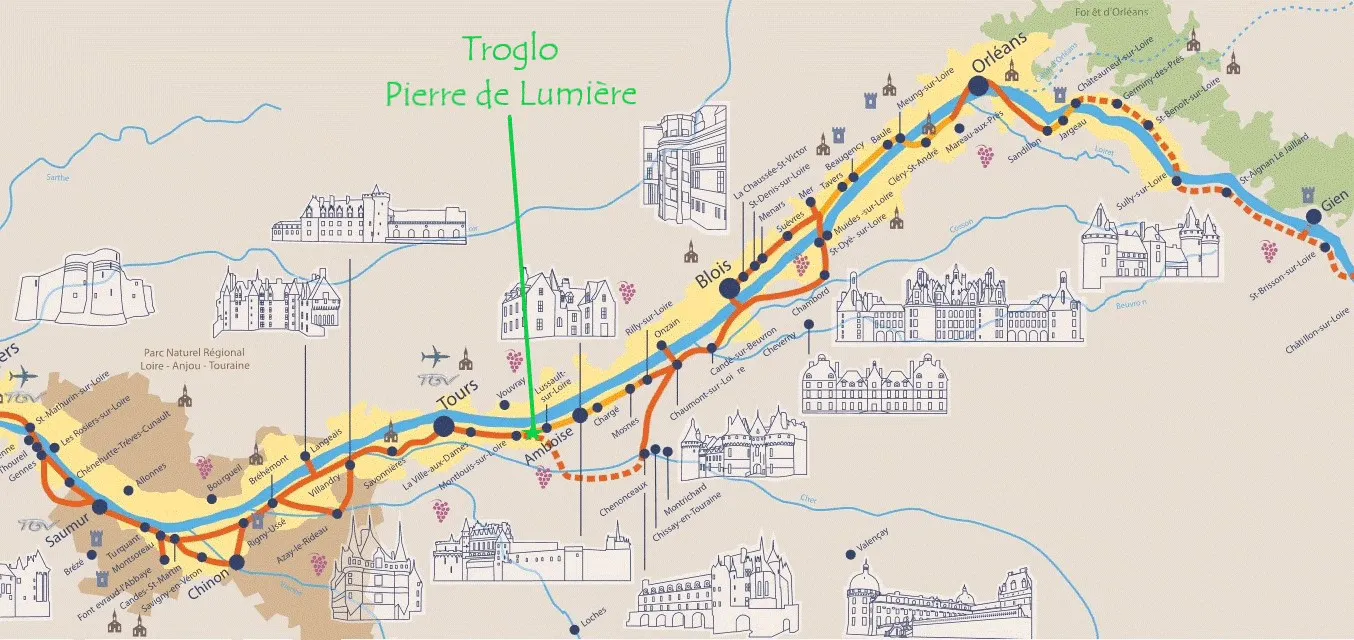 Troglo-gîte Pierre de Lumière à Montlouis-sur-Loire, photo 4